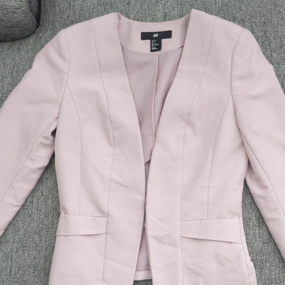 Pale Pink Blazer